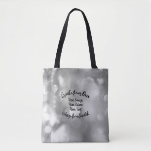 Create Your Own Custom Color/Design Tote Bag
