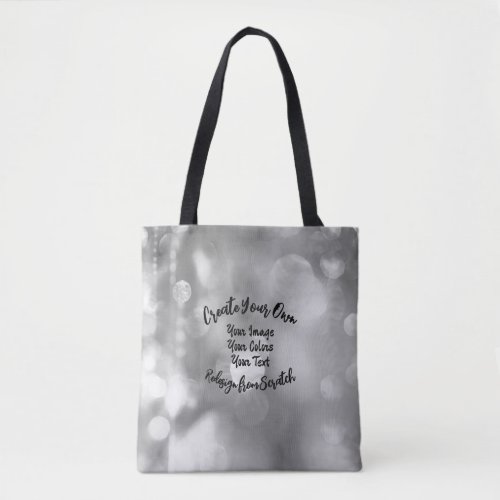 Create Your Own Custom ColorDesign Tote Bag