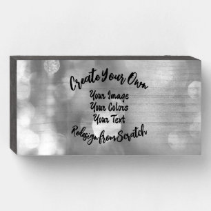 Create Your Own Custom Color/Design Wooden Box Sign