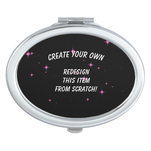 Create Your Own Custom Compact Mirror (Front)