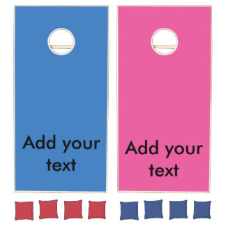 Create your own custom corn hole set