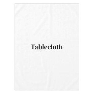 Create Your Own Custom Cotton 52"x70" Tablecloth