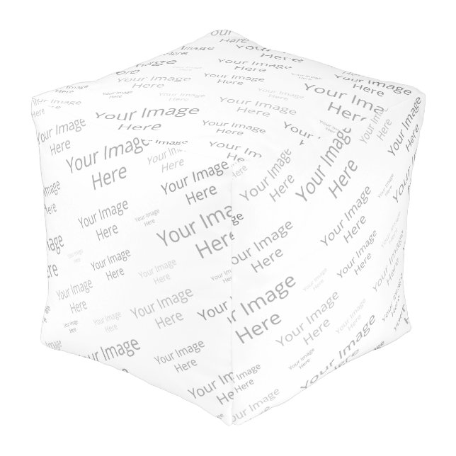 Create Your Own Custom Cubed Pouf (Angled Front)