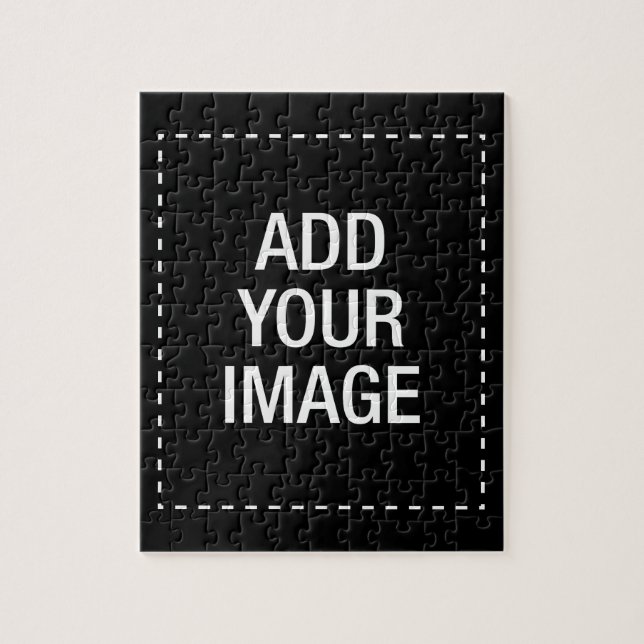Create your own custom customizeable personalized jigsaw puzzle (Vertical)