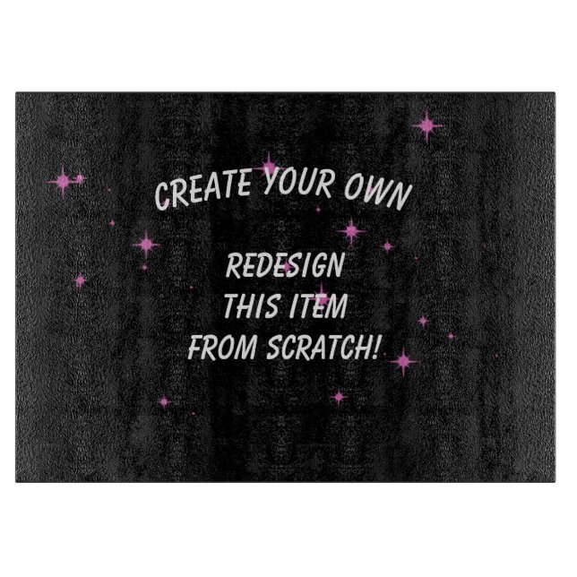 Create Your Own Custom Cutting Board (Front)