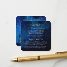 Create Your Own Custom Dark Blue Gold Details