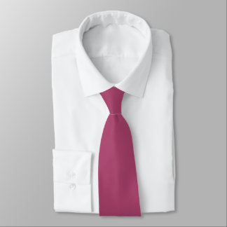 Create Your Own Custom Dark Pink Neck Tie
