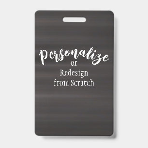 Create Your Own Custom Design Badge
