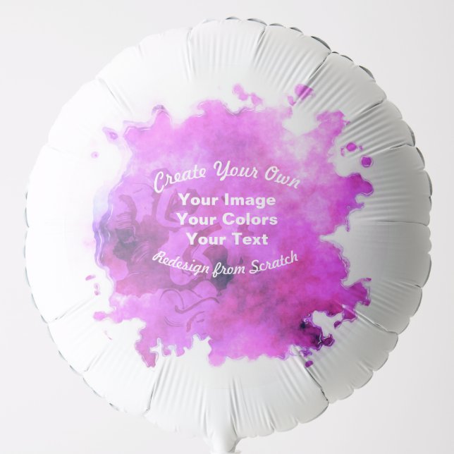 Create Your Own Custom Design Balloon (Front)