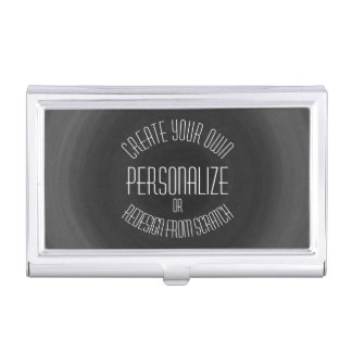 Create Your Own - Custom Design Business Card Case