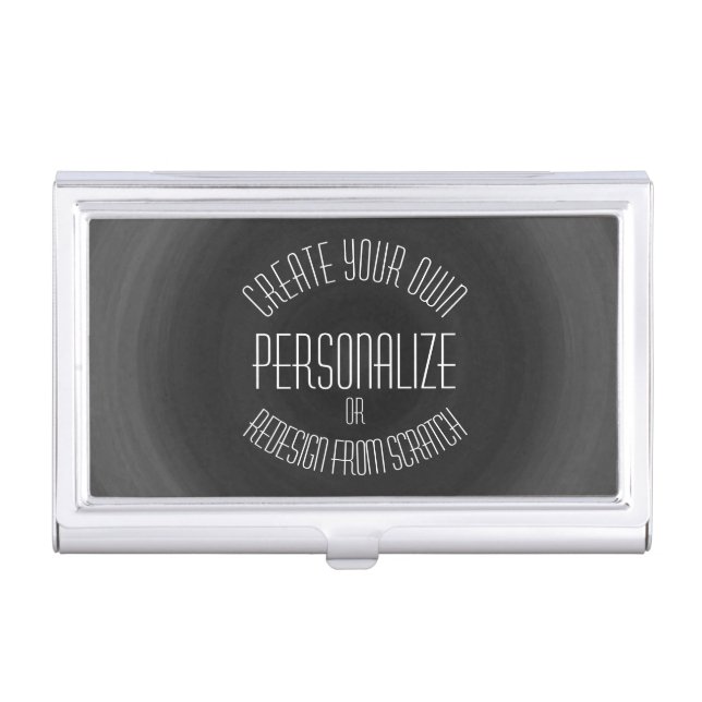 Create Your Own - Custom Design Business Card Case (Front)