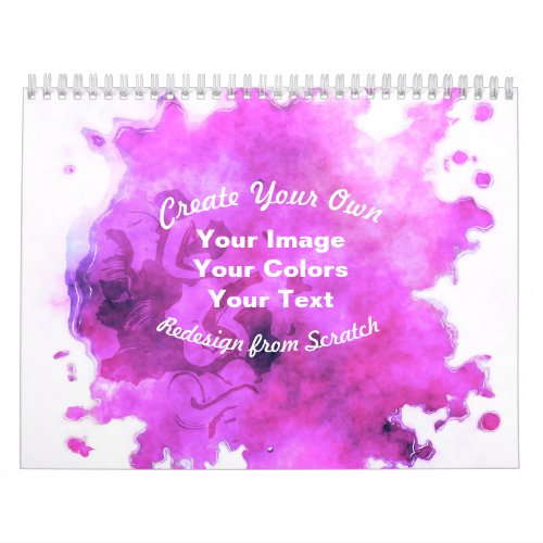 Create Your Own Custom Design Calendar