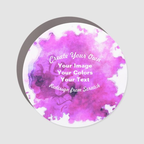 Create Your Own Custom Design Car Magnet