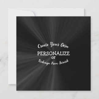 Create Your Own Custom Design Card