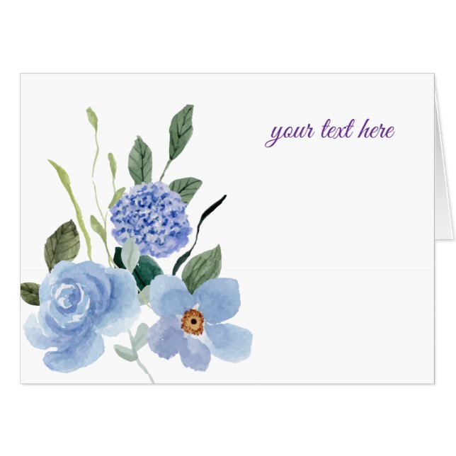  Create Your Own  Custom Design Card (Front Horizontal)