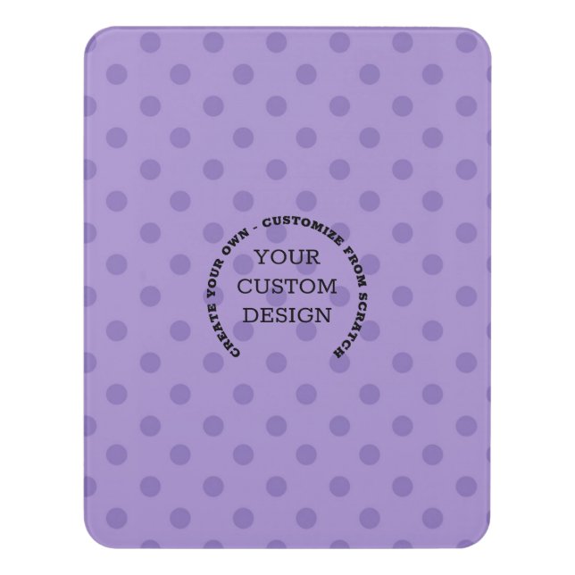 Create Your Own Custom Design Door Sign (Contemporary Vert)