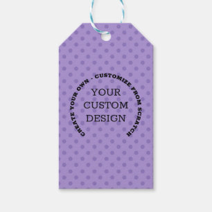 Create Your Own Custom Design Gift Tags
