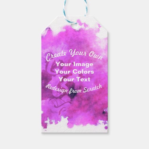 Create Your Own Custom Design Gift Tags