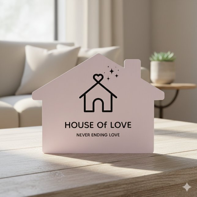 Create Your Own Custom Design HOUSE Of LOVE  Sign (Creator Uploaded)