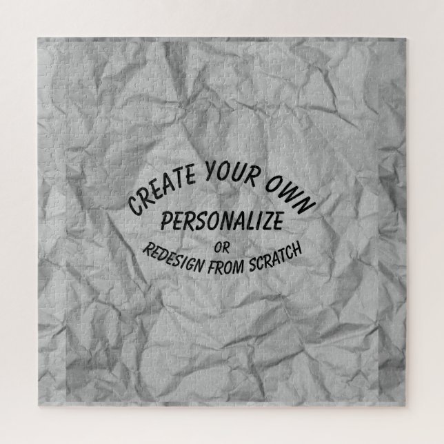 Create Your Own Custom Design Jigsaw Puzzle (Vertical)