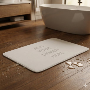 Create Your Own Custom Design Large Bath Mat