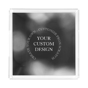 Create Your Own Custom Design/Logo Acrylic Tray