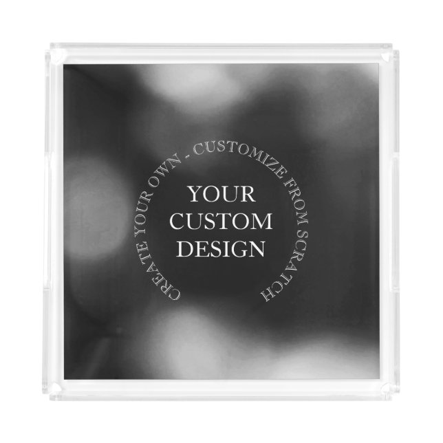 Create Your Own Custom Design/Logo Acrylic Tray (Front)