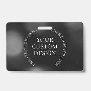 Create Your Own Custom Design/Logo Badge