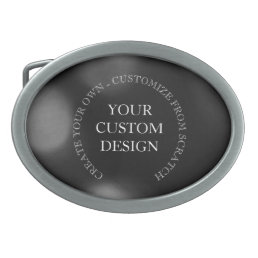 Create Your Own Custom Design/Logo Belt Buckle