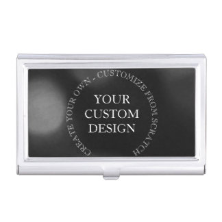 Create Your Own Custom Design/Logo Business Card Case