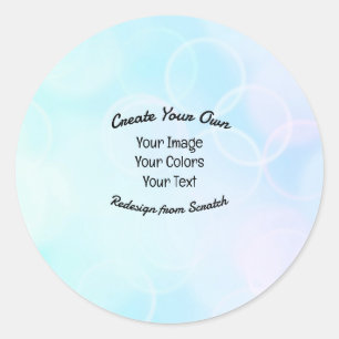 Create Your Own Custom Design/Logo Classic Round Sticker