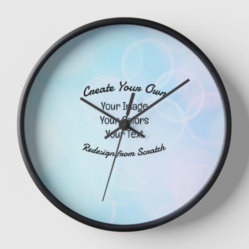 Create Your Own Custom DesignLogo Clock