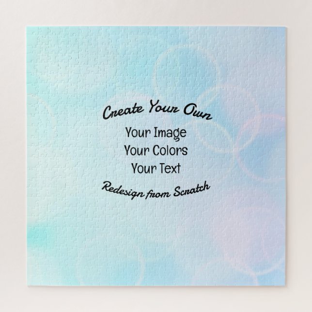 Create Your Own Custom Design/Logo Jigsaw Puzzle (Vertical)