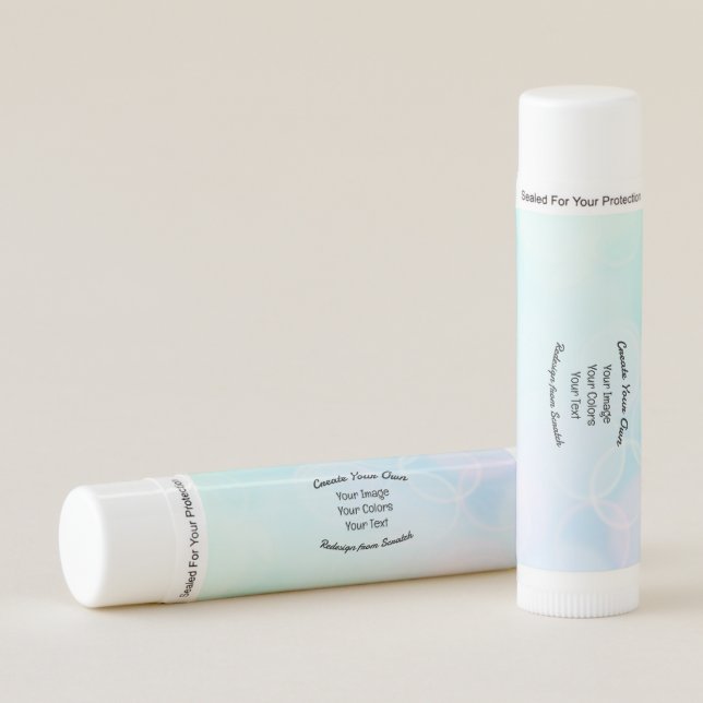 Create Your Own Custom Design/Logo Lip Balm (Front)