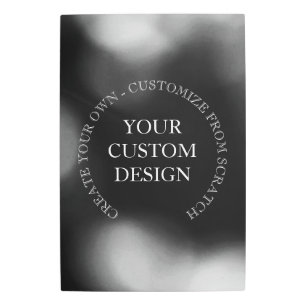 Create Your Own Custom Design/Logo Metal Print