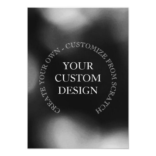 Create Your Own Custom DesignLogo Photo Print