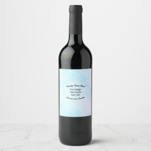 Create Your Own Custom DesignLogo Wine Label