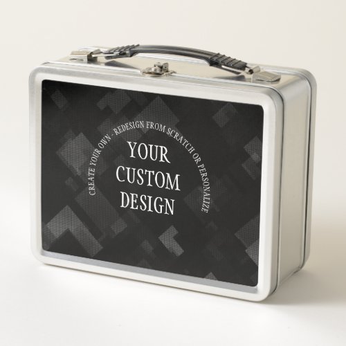 Create Your Own Custom Design Metal Lunch Box