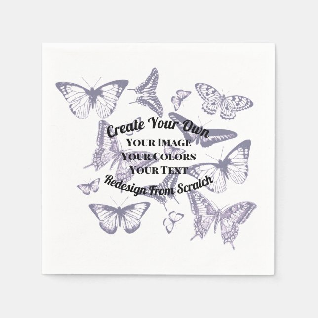 Create Your Own Custom Design Napkins (Front)
