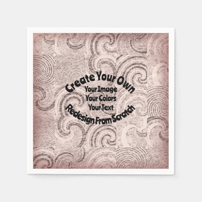 Create Your Own Custom Design Napkins (Front)