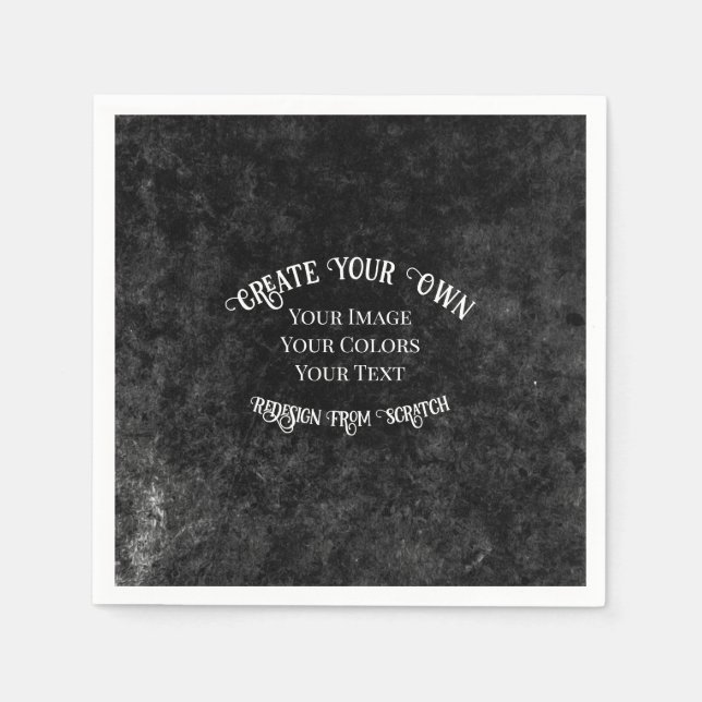 Create Your Own Custom Design Napkins (Front)