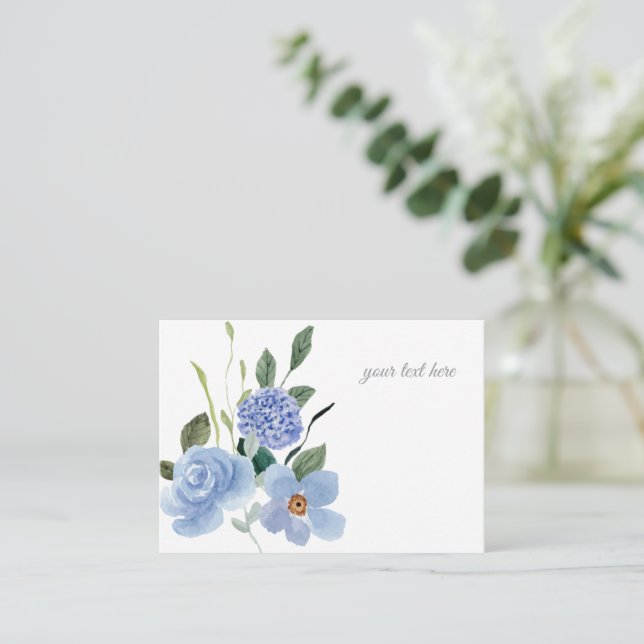  Create Your Own  Custom Design Note Card (Standing Front)
