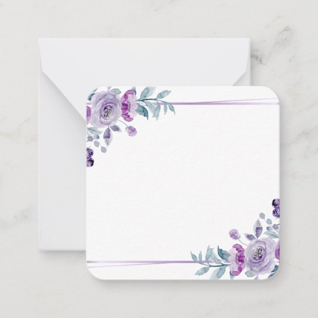 Create Your Own Custom Design Note Card (Front)