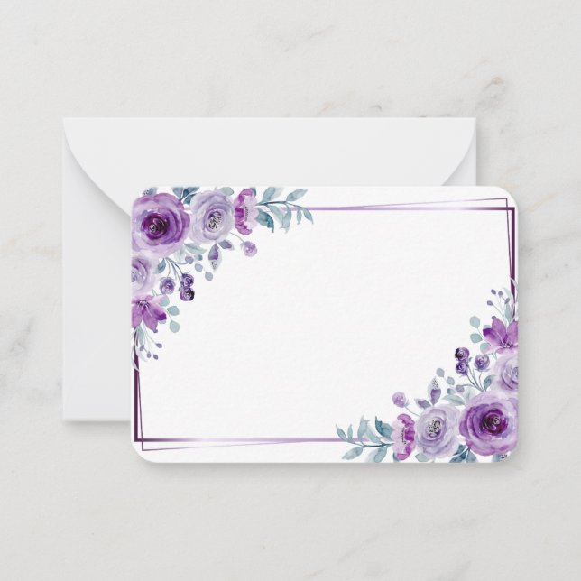 Create Your Own Custom Design Note Card (Front)