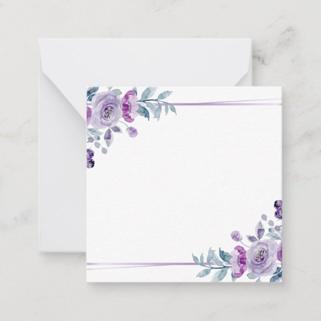 Create Your Own Custom Design Note Card (Front)