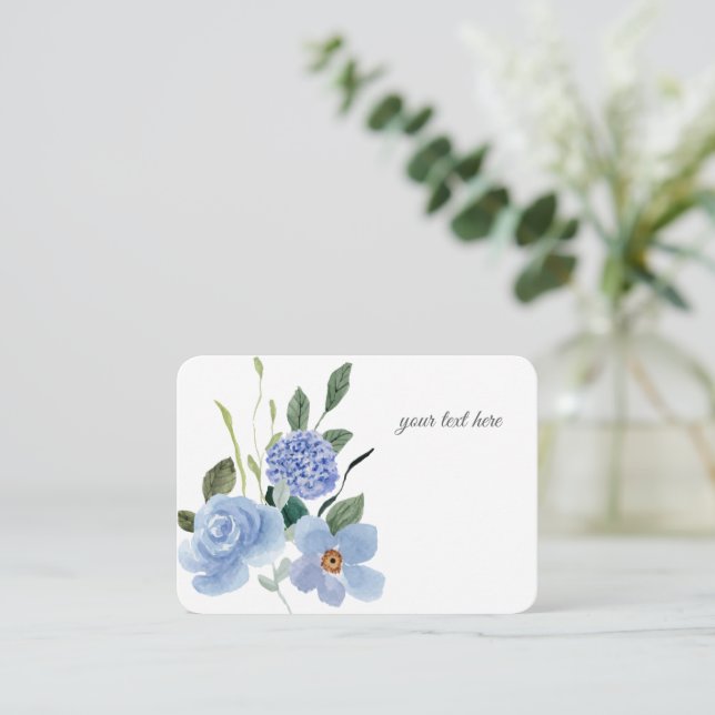  Create Your Own  Custom Design Note Card (Standing Front)