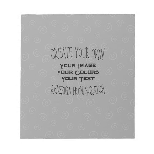 Create Your Own Custom Design Notepad