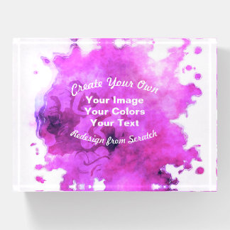 Create Your Own Custom Design Paperweight