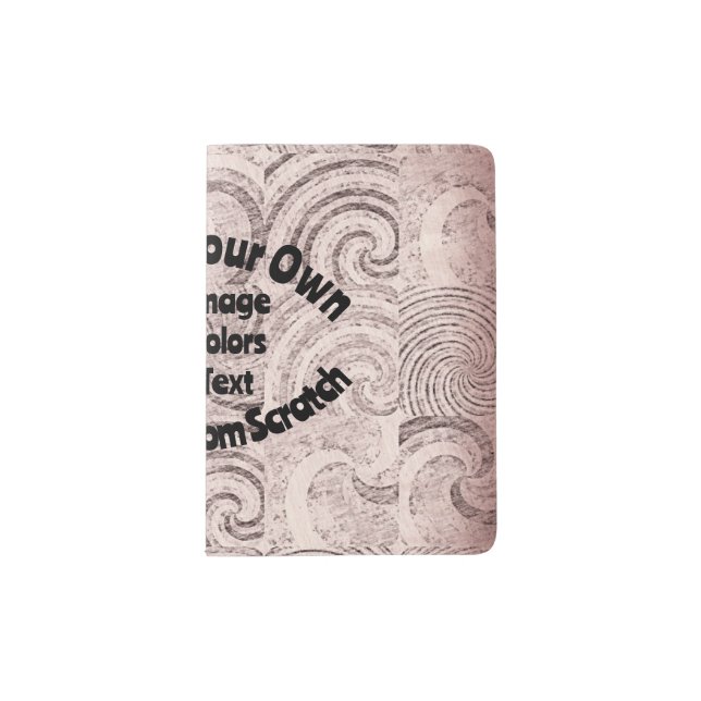 Create Your Own Custom Design Passport Holder (Front)