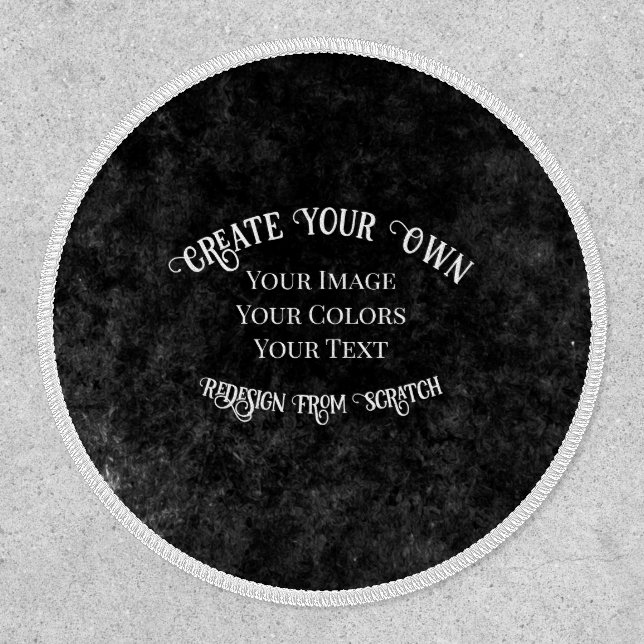Create Your Own Custom Design Patch (Front)